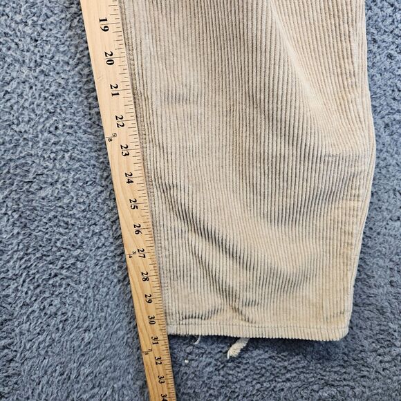 Empyre Tori Pants Women Size 10 Brown Corduroy Straight Skater Pant High Rise - Picture 5 of 11